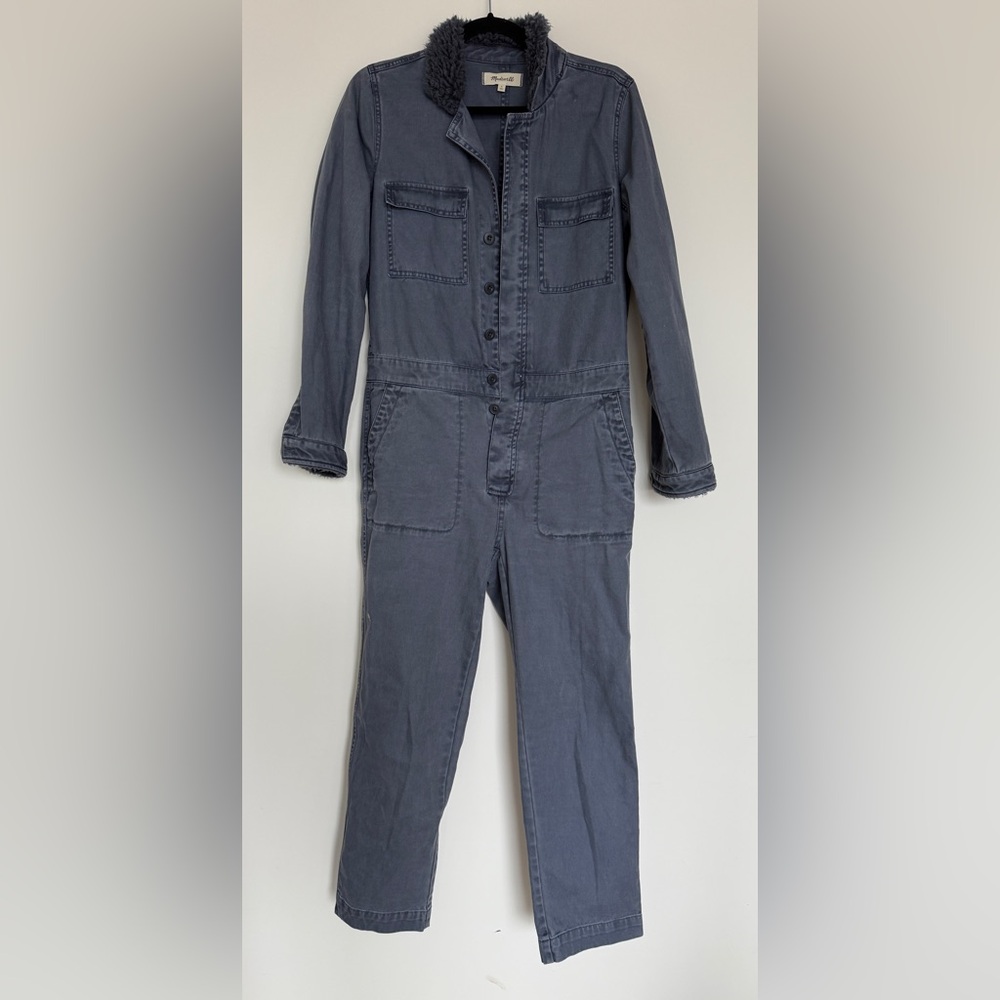 Madewell Navy Jumpsuit
